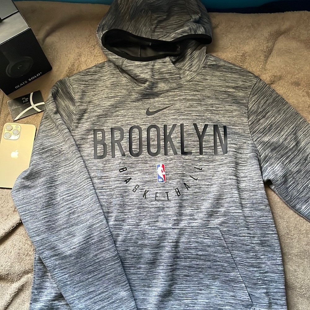 NBA NIKE DRI-FIT BROOKLYN NETS HOODIE